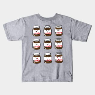 Nutella Emoji Kids T-Shirt